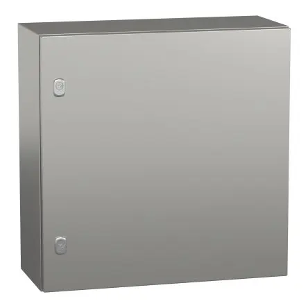 Produktfoto 1 von Schneider Electric PanelSeT S3X Edelstahl Wandgehäuse IP66, HxBxT 600 mm x 600 mm x 250mm