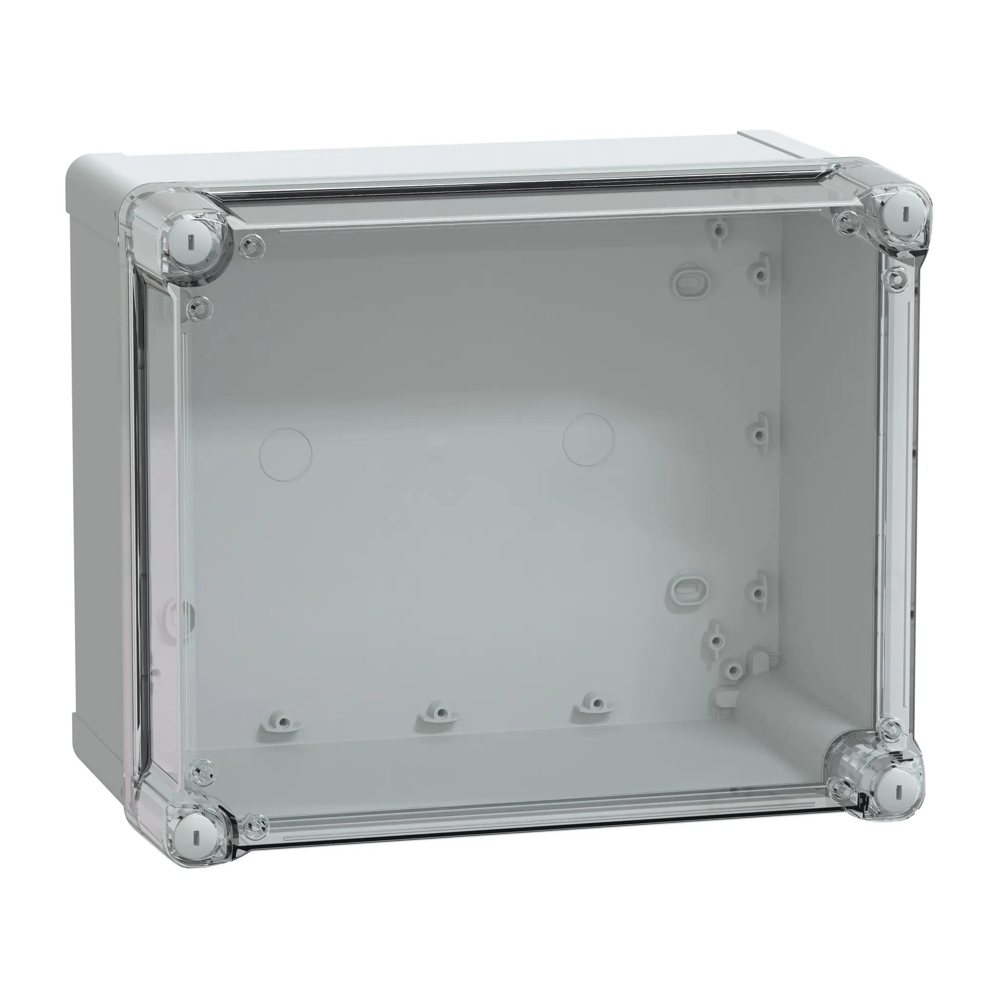 Produktfoto 1 von Schneider Electric NSYTBS; Gehäuse; ABS; Grau; IK07 IP66 Breite 241 mm Höhe 168 mm