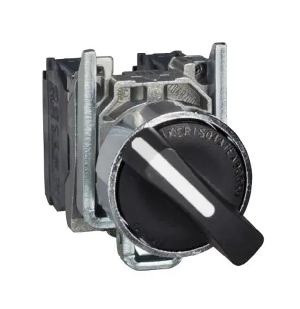 Produktfoto 1 von Schneider Electric XB4 Wahlschalter 3-Stufen IP65, 2 Schließer