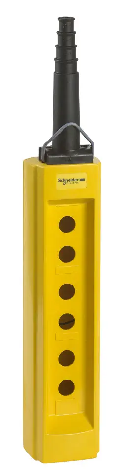 Produktfoto 1 von Schneider Electric XACB Steuerstation-Schalter GFK, IP65, 6 Gelb Ø 40 mm