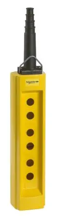 Produktfoto 1 von Schneider Electric Harmony Steuerstation-Schalter GFK, IP65, 6 Gelb Ø 40 mm