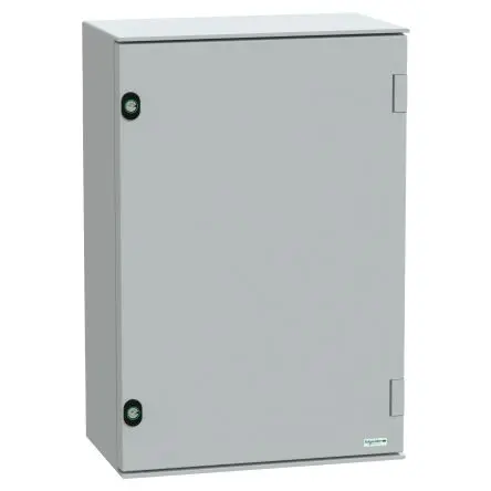 Produktfoto 1 von Schneider Electric PanelSeT GF Polyester Wandanschlusskasten Grau IP66, HxBxT 647 mm, 436 mm x 250 mm
