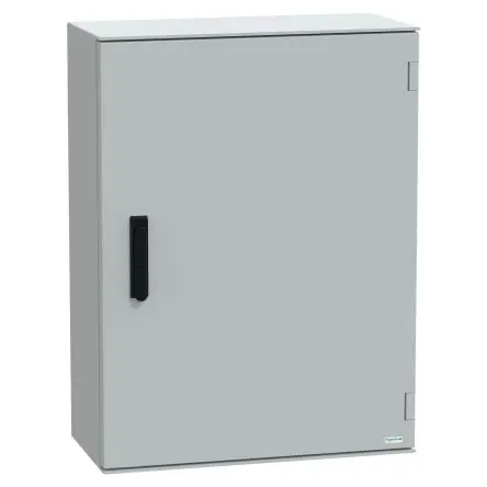 Produktfoto 1 von Schneider Electric PanelSeT GF Polyester Wandanschlusskasten Grau IP66, HxBxT 847 mm, 636 mm x 300 mm
