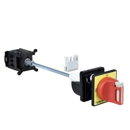 Produktfoto 1 von Schneider Electric TeSyS Vario Trennschalter 3-polig Türgriff, DIN-Hutschiene 20A Rot IP65 3-phasig