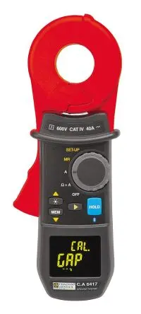 Produktfoto 1 von Chauvin Arnoux OLED Erdungsklemme, bis 1.5 kΩ CAT IV 600V