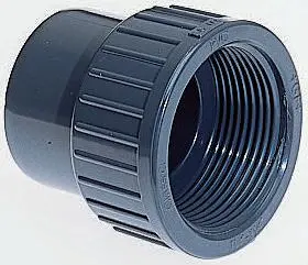 Produktfoto 1 von Georg Fischer PVC-Kupplung Adapter Rp1 1/4, Innengewinde ABS Gerade 31.75 mm