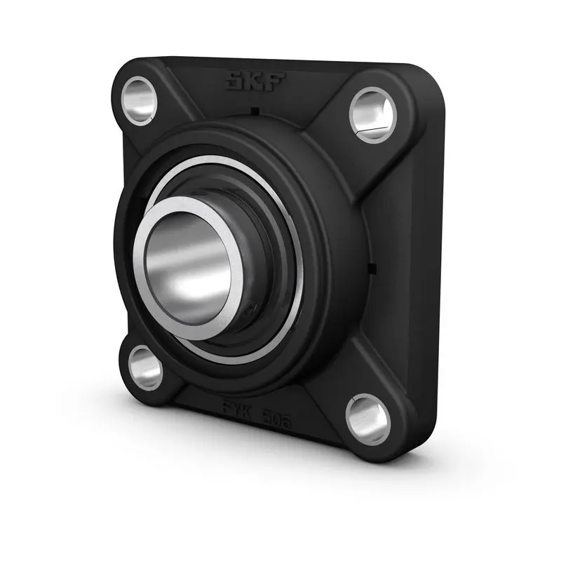 SKF 4-Loch Zylindrisch Flanschlager-Einheit aus Stahl, Innen-Ø 40 mm, 54.2 mm x 130 mm