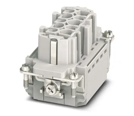 Produktfoto 1 von Phoenix Contact HC-B10 Industrie-Steckverbinder Kontakteinsatz Gerade, 10-polig / 2-reihig