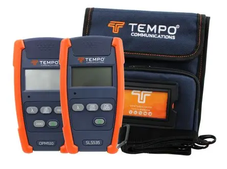 Produktfoto 1 von Tempo OPM510, SLS535 LWL-Prüfgerät Lichtwellen-Testkit Singlemode SC