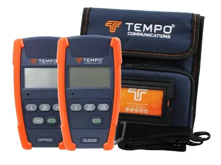 Produktfoto 1 von Tempo OPM510, SLS530 LWL-Prüfgerät Lichtwellen-Testkit Singlemode SC