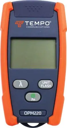 Produktfoto 1 von Tempo OPM220 LWL-Prüfgerät Lichtwellen-Testkit Einzel- und Multimode Universell