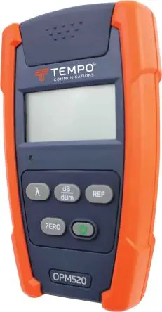 Produktfoto 1 von Tempo OPM520 LWL-Prüfgerät Lichtwellen-Testkit Einzel- und Multimode SC