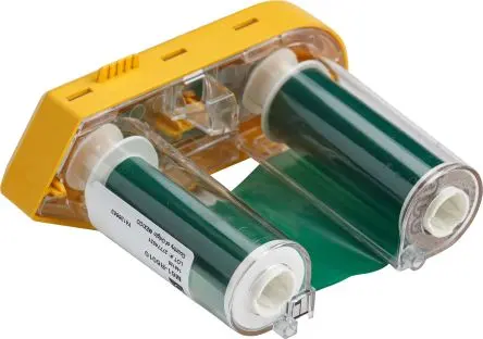 Produktfoto 1 von Brady Farbband für Etikettendrucker für BMP61, M610, M611 Grün L. 22.86 m B. 50.8 mm