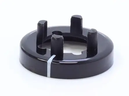 Produktfoto 1 von Elma Drehschalterknopf zur Verwendung mit Drehknopf Schwarz