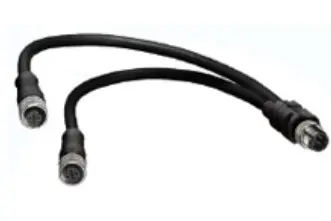 Produktfoto 1 von Molex 120068, 4-polig Rundsteckverbinder, M12 Micro Change Stecker 3 / M12 Micro Change Buchse, Länge 4 m