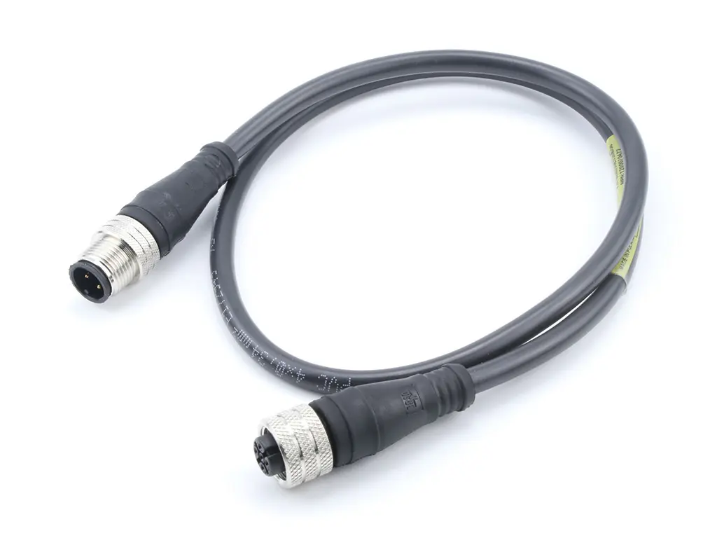 Molex 120007, 4-polig Sensor-Betätigungselementkabel, Gerade Stecker 4 / Gerade Buchse, Länge 1 m