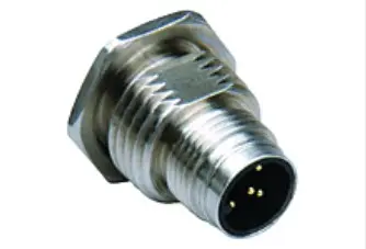 Brad from Molex 120084 M12 Rundsteckverbinder Stecker 5-polig Stecker 4A Frontplattenmontage IP69K