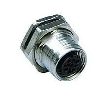 Brad from Molex 120084 M12 Rundsteckverbinder Buchse 4-polig Buchse 4A Frontplattenmontage IP69K