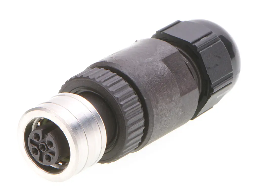 Produktfoto 1 von Brad from Molex 120085 M12 Rundsteckverbinder Buchse 5-polig Buchse 4A Kabel IP69K