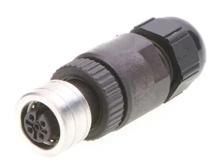 Produktfoto 1 von Brad from Molex 120085 M12 Rundsteckverbinder Buchse 5-polig Buchse 4A Kabel IP69K