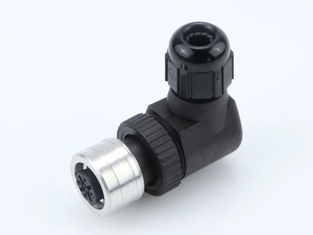 Produktfoto 1 von Brad from Molex 120085 M12 Rundsteckverbinder Buchse 4-polig Buchse 4A Kabel IP69K