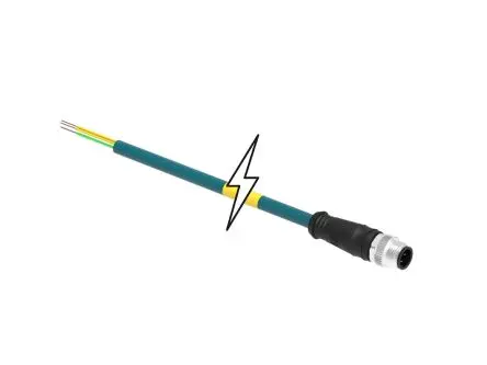 Produktfoto 1 von Molex 120108, 4-polig Sensor-Betätigungselementkabel Stecker 4 Stecker, Länge 30 m