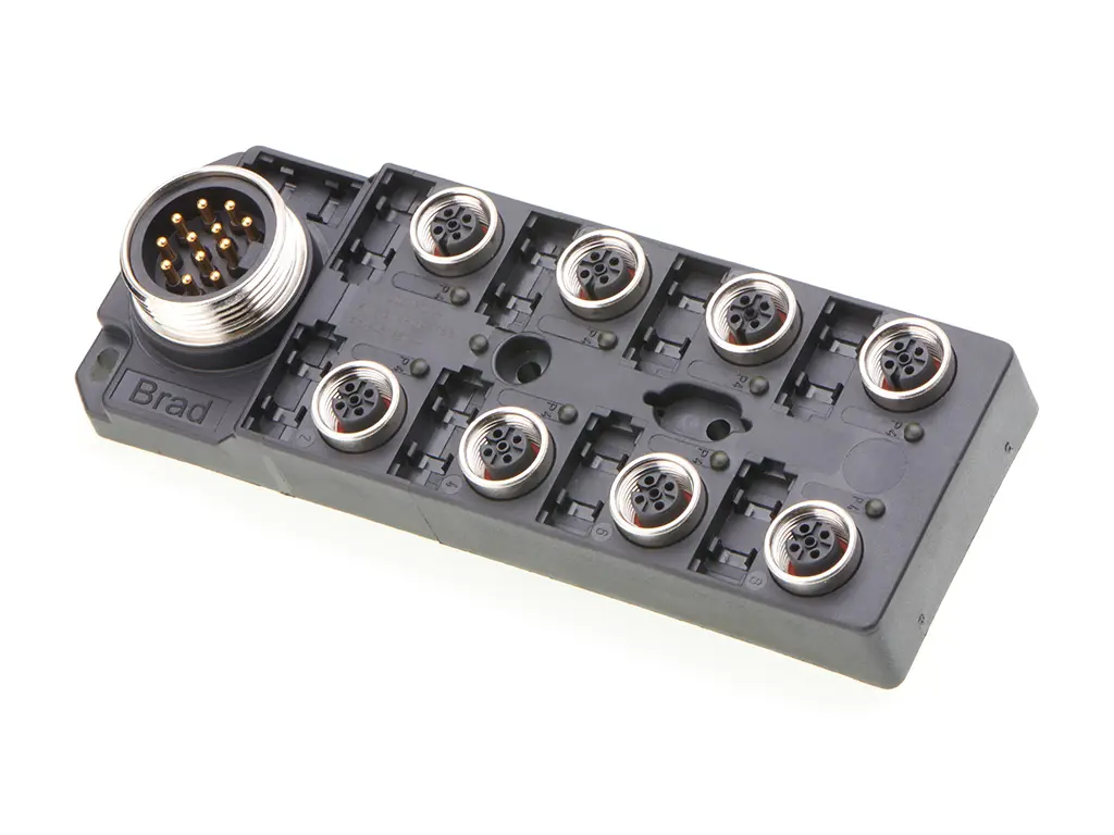 Brad from Molex Sensorverteiler 10 → 30V dc 4 Anschlüsse M12