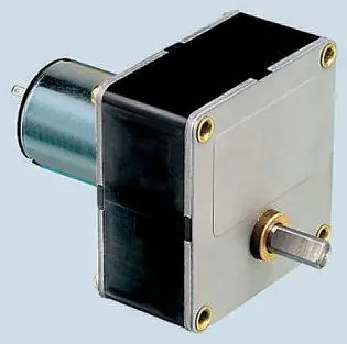 Produktfoto 1 von Crouzet 25:1 Stirnrad Getriebe 22 V / 5 Nm, Ø 42 mm, Schaft-Ø 12 mm, 65 mm x 32 mm x 65 mm