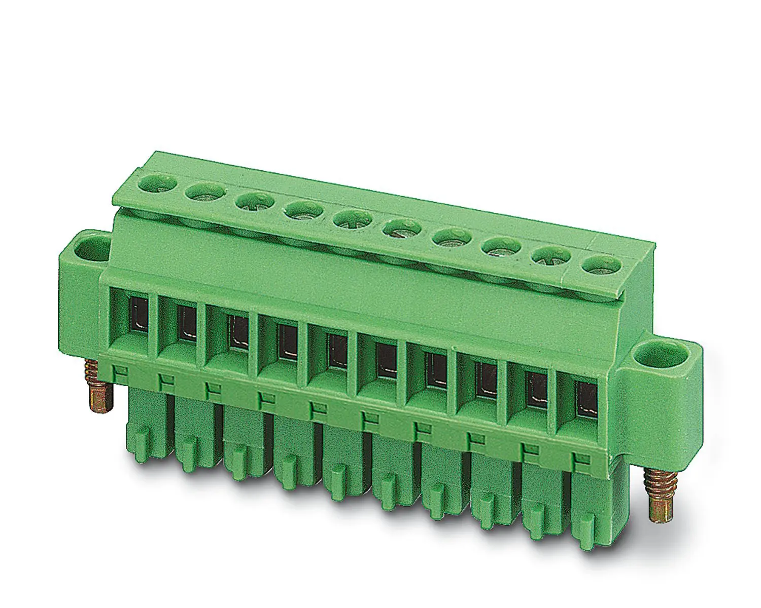 Produktfoto 1 von Phoenix Contact 5/ 2-STF, MCVR 1 Steckbarer Klemmenblock Steckverbinder 2-Kontakte 3.81mm-Raster
