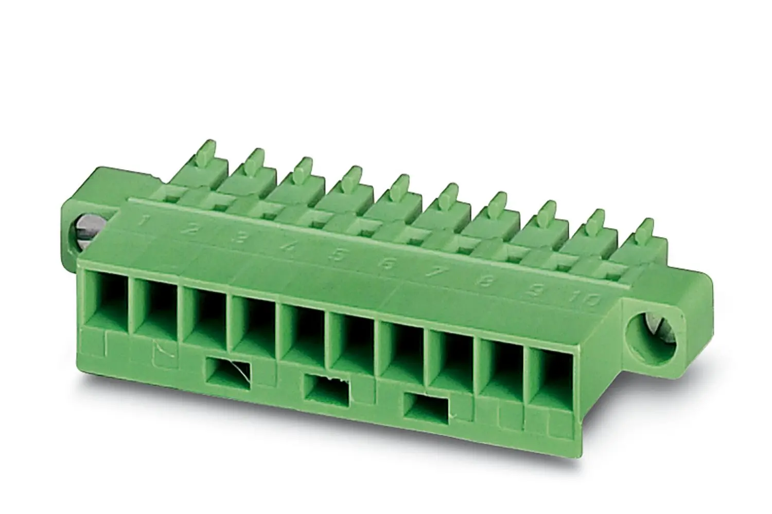 Produktfoto 1 von Phoenix Contact MCC 1/ 4-STZF Steckbarer Klemmenblock Steckverbinder 4-Kontakte 3.81mm-Raster