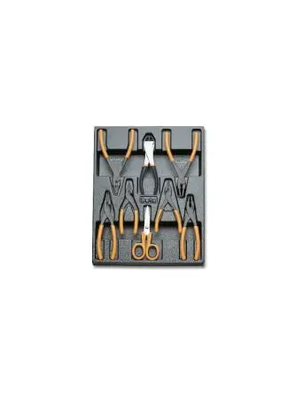Produktfoto 1 von BETA Universeller Einsatz Werkzeugsatz, Thermogeformter Tray 8-teilig