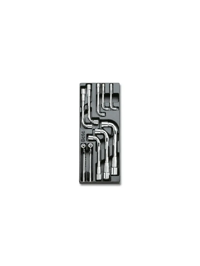 Produktfoto 1 von BETA Universeller Einsatz Werkzeugsatz, Thermogeformter Tray 10-teilig
