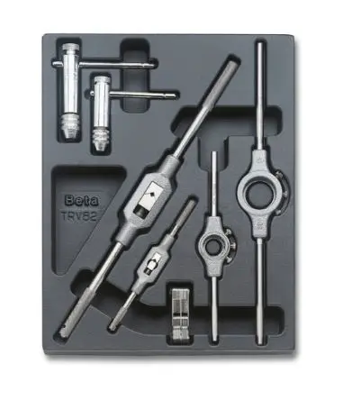 Produktfoto 1 von BETA Universeller Einsatz Werkzeugsatz, Thermogeformter Tray 7-teilig