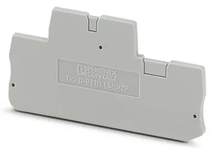 Produktfoto 1 von Phoenix Contact D - PTTB 1 Endabdeckung