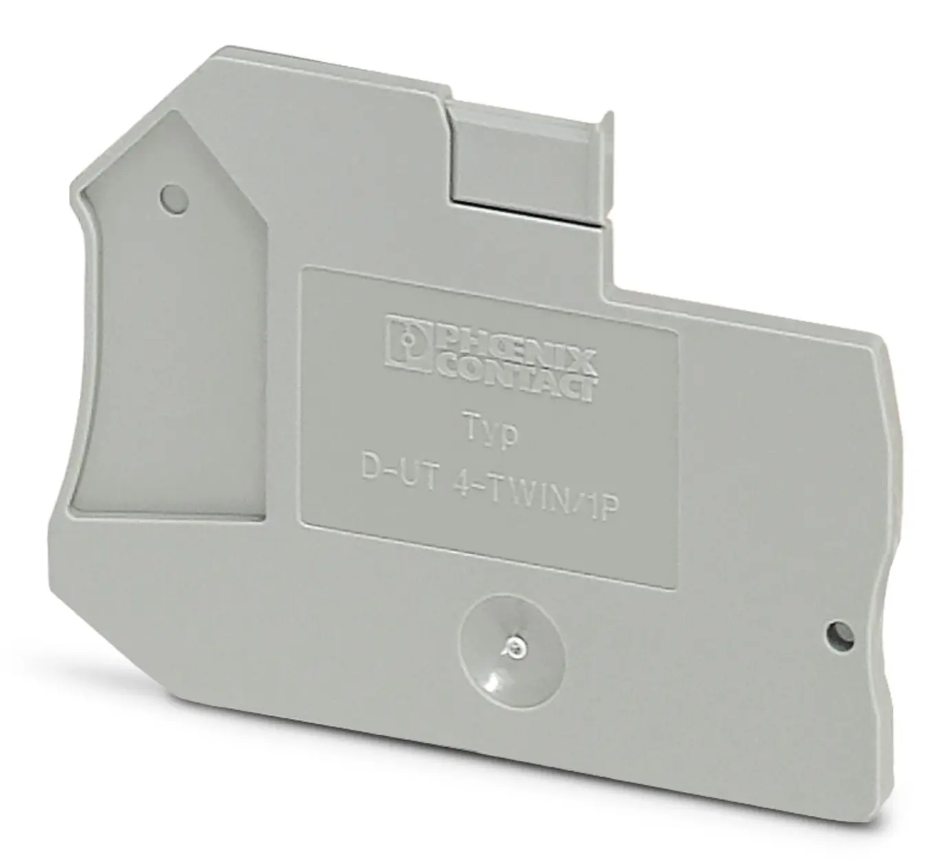 Produktfoto 1 von Phoenix Contact D - UT 4 Endabdeckung