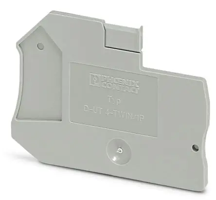 Produktfoto 1 von Phoenix Contact D - UT 4 Endabdeckung