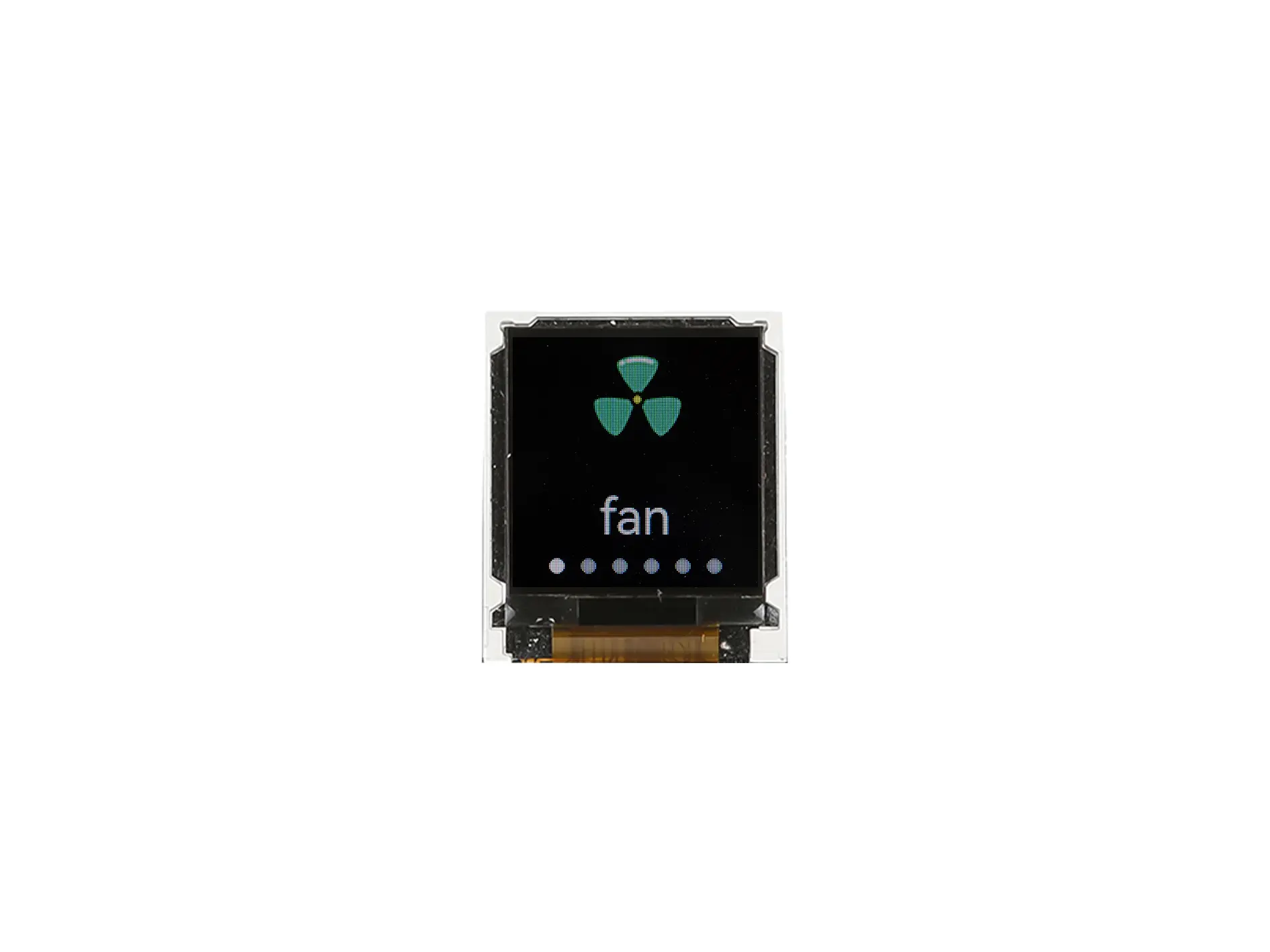 Produktfoto 1 von Midas Farb-LCD 1.44 in SPI, 128 x 128 pixel, 25.50 x 26.50 mm 2-Chip-LED