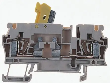 Produktfoto 1 von Weidmüller ZTR Prüftrennklemmenblock 1 Braun, 2.5mm², 500V Klemme