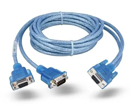 Produktfoto 1 von Ixxat CAN Y cable Serielles Kabel / D-SUB Buchse / D-Sub 9-polige Buchse/Stecker Stecker, 2.1 m Polybutylenterephthalat,