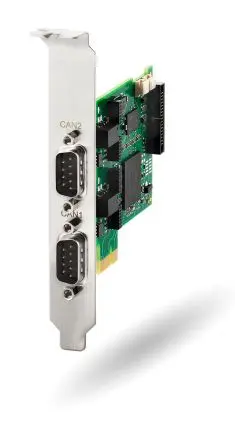 Produktfoto 1 von Ixxat PCIe Serielle Karte, 2-Port CAN