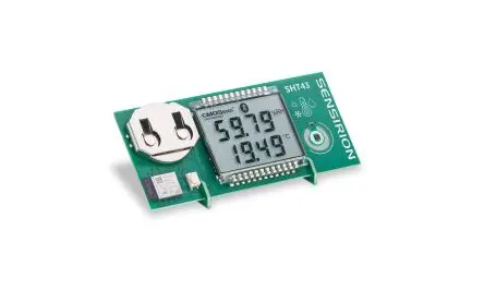Produktfoto 1 von Sensirion SHT4x SmartGadget Board SHT4x Smart Gadget Entwicklungstool Sensor, Temperatur- und Luftfeuchtigkeitssensor
