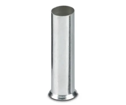 Produktfoto 1 von Phoenix Contact A 35 -32 Aderendhülse, Stift ø 8.2 mm, Silber, 32 mm, 32mm, Isoliert, 2 AWG max.