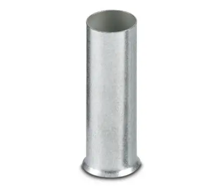Produktfoto 1 von Phoenix Contact A 50 -32 Aderendhülse, Stift ø 10.3 mm, Silber, 32 mm, 32mm, Isoliert, 1 AWG max.