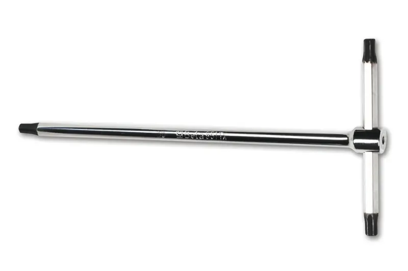 Produktfoto 1 von BETA metrisch  Innensechskant-Schlüssel, Satz 6-teilig 2.5mm T-Griff lang