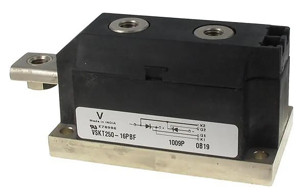 Vishay Zweifachthyristormodul 250 A 1600 V, Gate-Trigger 350 mA 8.9 kA 1.44 V MAGN-A-PAK 7-Pin