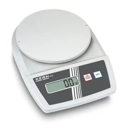 Kern EMB 500-1 Präzisionswaage 500g / Auflösung 0,1 g, DKD/DAkkS-kalibriert