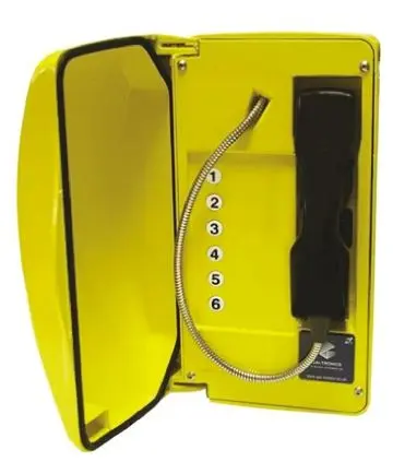 Produktfoto 1 von Gai-Tronics Titan Schwarz, Gelb Telefon Mit Leitung