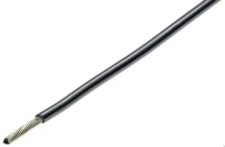 Produktfoto 1 von TE Connectivity SPEC 44 Umweltbeständige Leitungen 100 m Schwarz 19 Litzen Polyalkene