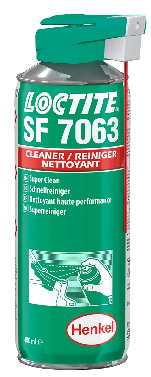 Produktfoto 1 von Loctite Loctite 7063 Bauteilreiniger/Entfetter, Zerstäuber, 400 ml