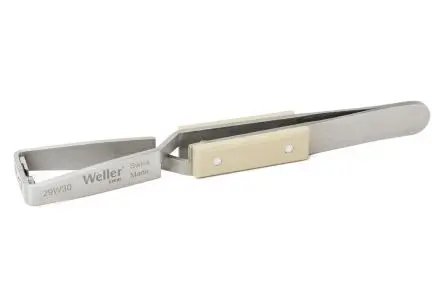 Produktfoto 1 von Weller Erem Edelstahl Pinzette, 4.7Zoll, Spitze Abisolierer Antimagnetisch 1-teilig
